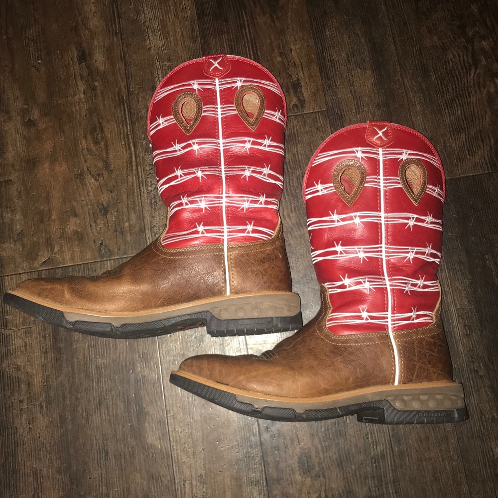 Twisted X square toe boots